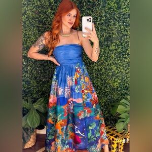 ✨Farm Rio Dream Landscape Dress